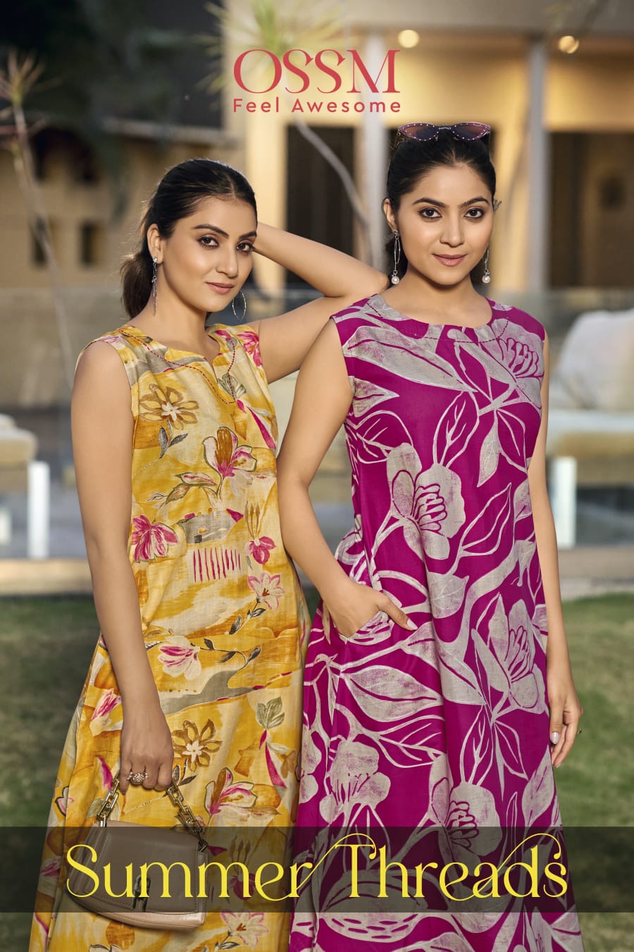 Summer Threads Ossm Premium Cotton Co Ord Set Wholesaler India