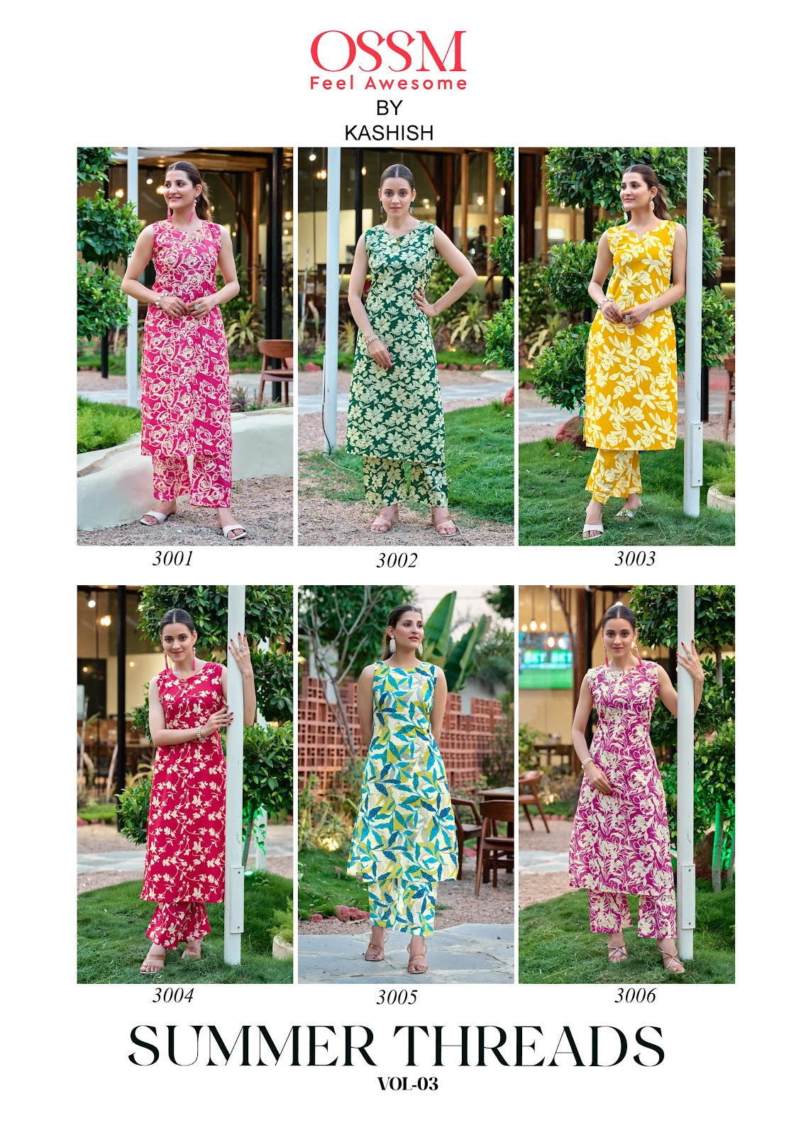 Summer Threads Vol 3 Ossm Cotton Co Ord Set Manufacturer
