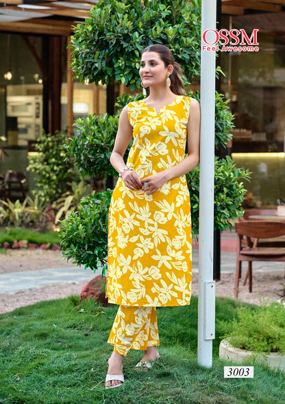 Summer Threads Vol 3 Ossm Cotton Co Ord Set Manufacturer