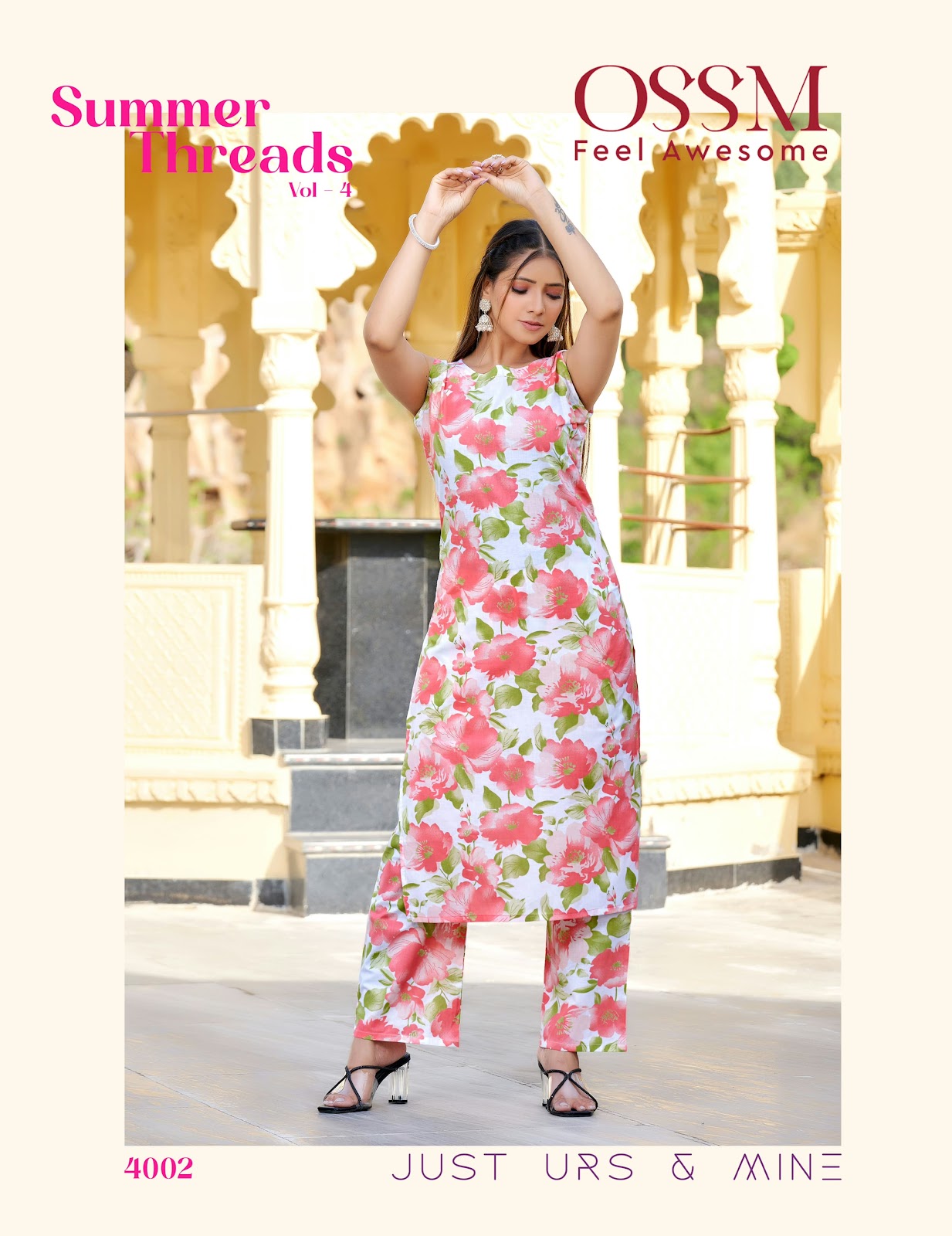 Summer Threads Vol 4 Ossm Cotton Co Ord Set Wholesale Price