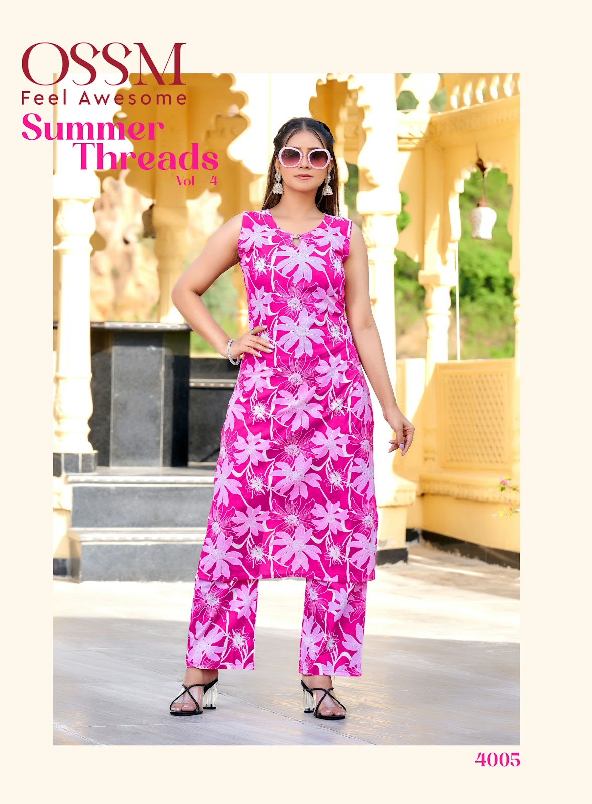 Summer Threads Vol 4 Ossm Cotton Co Ord Set Wholesale Price