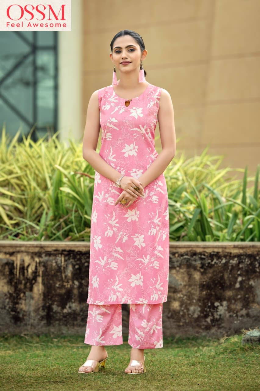 Summer Threads Vol 5 Ossm Cotton Co Ord Set Manufacturer India