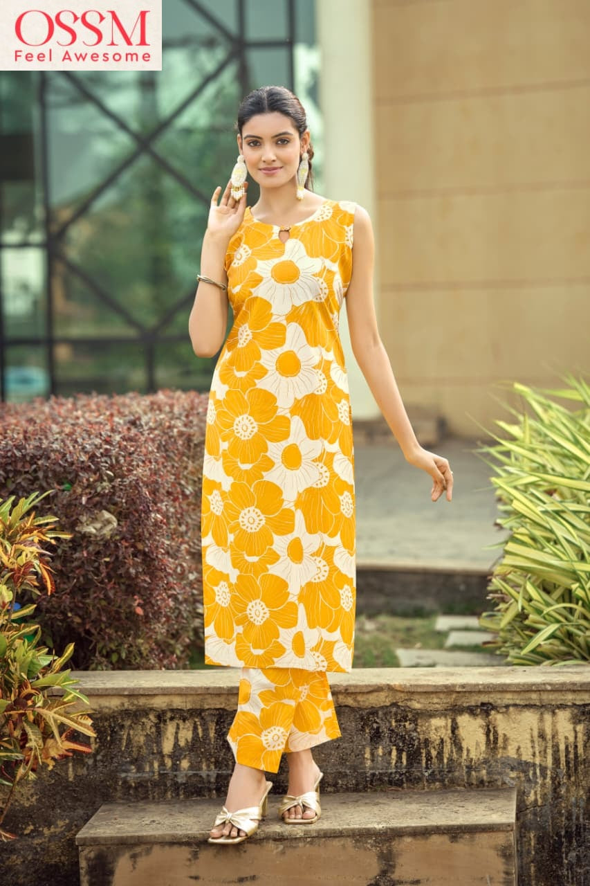 Summer Threads Vol 5 Ossm Cotton Co Ord Set Manufacturer India