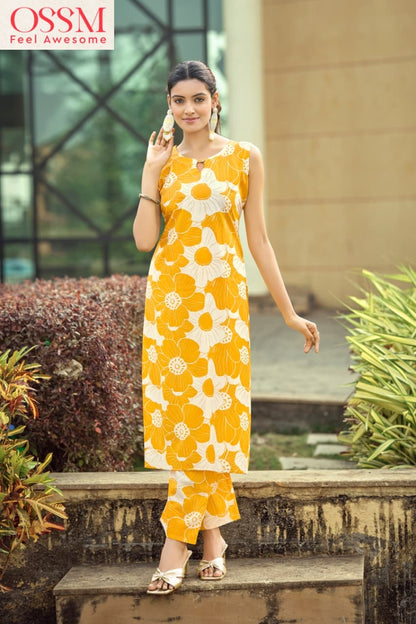 Summer Threads Vol 5 Ossm Cotton Co Ord Set Manufacturer India