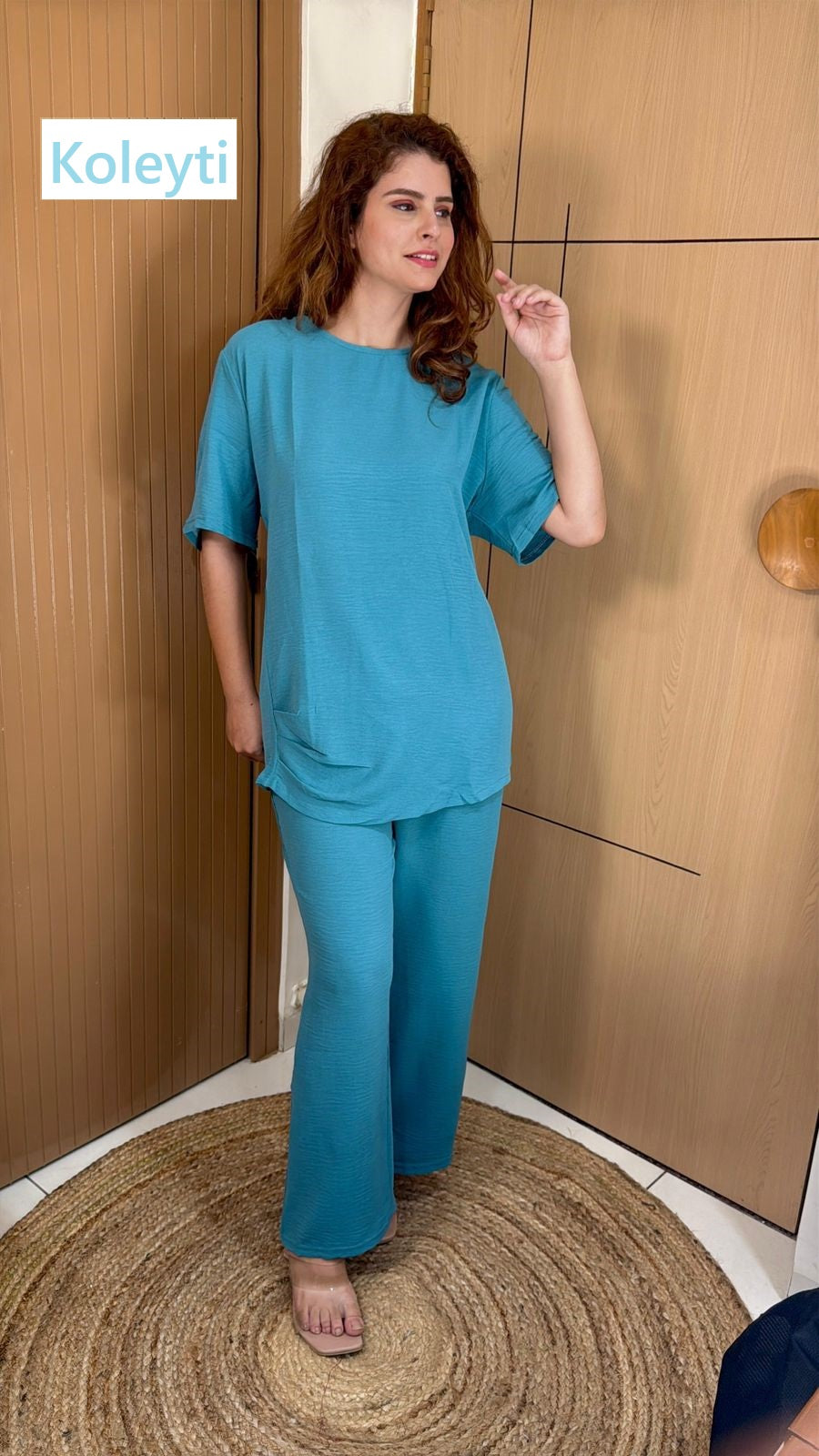 Summer Travel Koleyti Linen Co Ord Set Manufacturer Ahmedabad