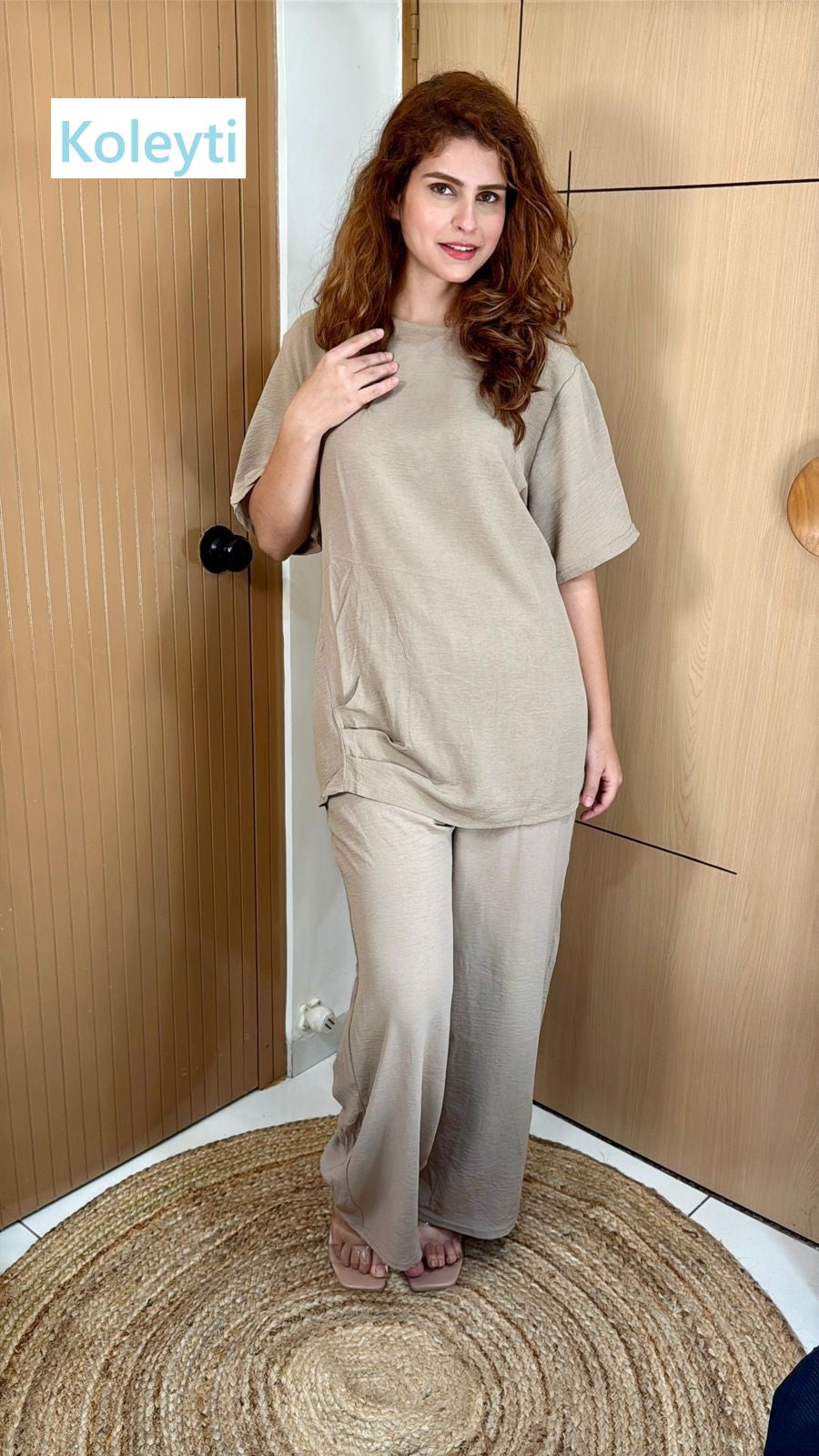 Summer Travel Koleyti Linen Co Ord Set Manufacturer Ahmedabad