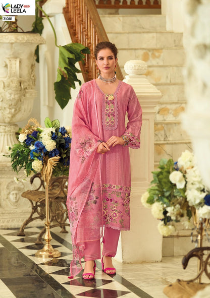 Summer Trends Vol 2 Ladyleela Pure Cotton Readymade Pant Style Suits Supplier Gujarat