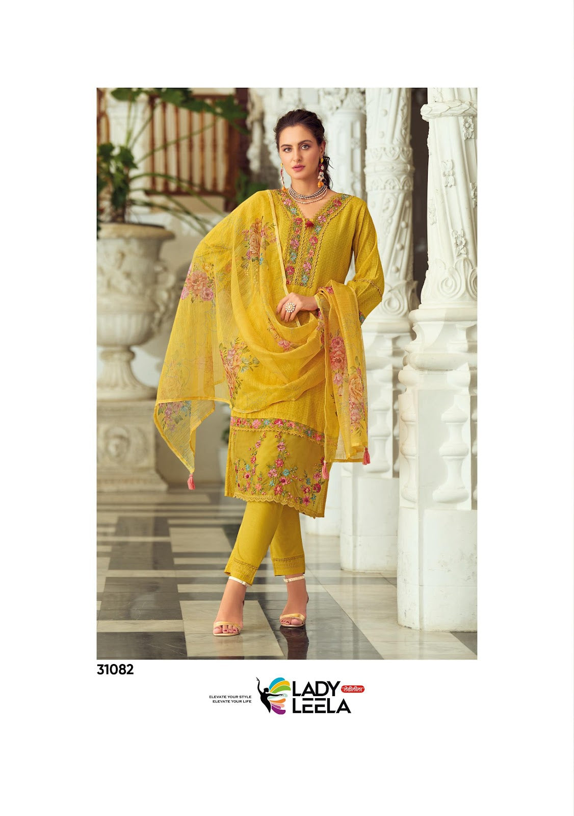 Summer Trends Vol 2 Ladyleela Pure Cotton Readymade Pant Style Suits Supplier Gujarat