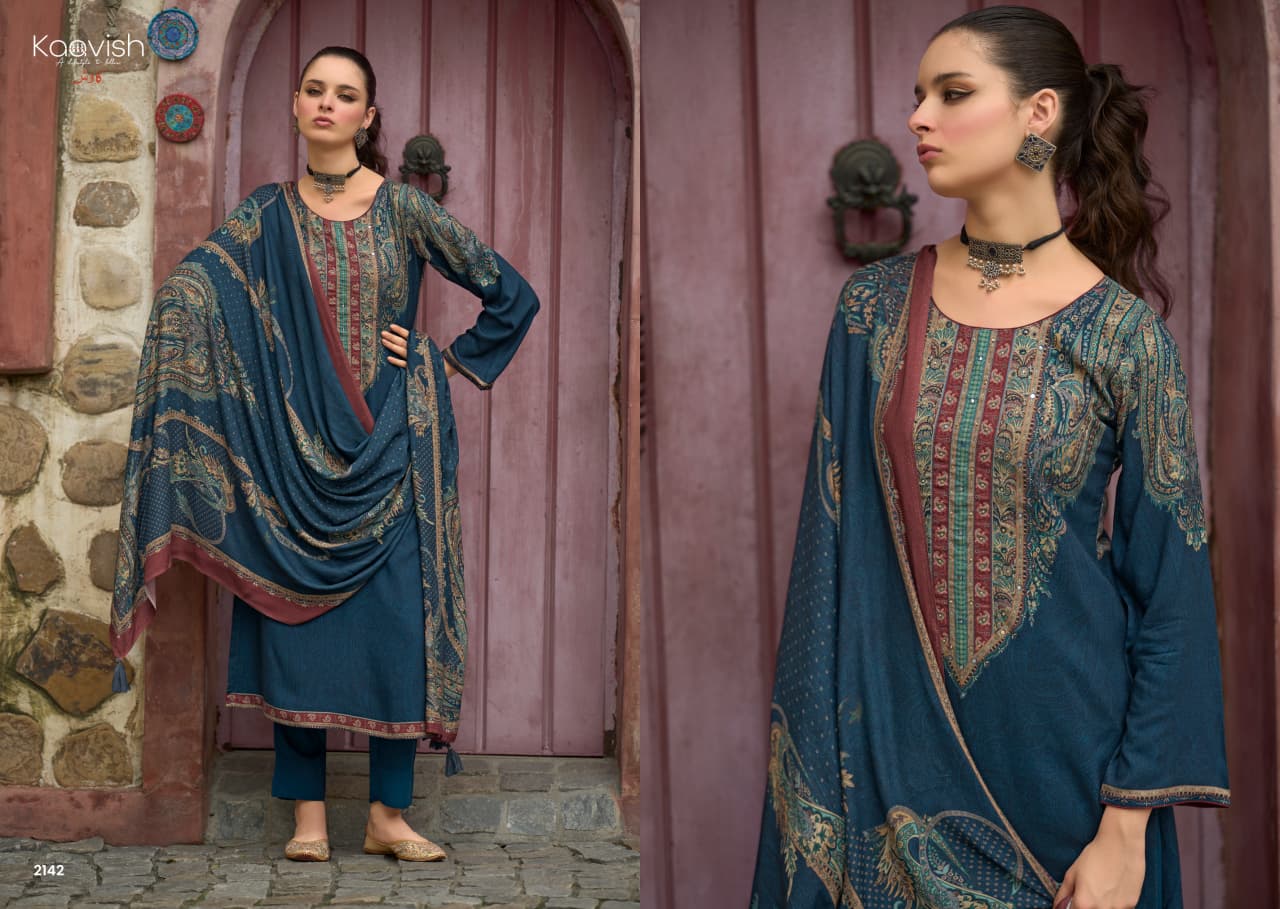 Summer Vibes Kaavish Jam Cotton Pant Style Suits Wholesaler
