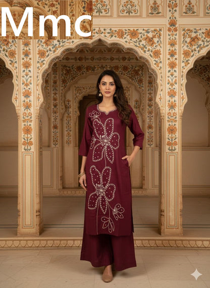 Sun Flower 1403 Mmc Vatican Co Ord Set Manufacturer Gujarat