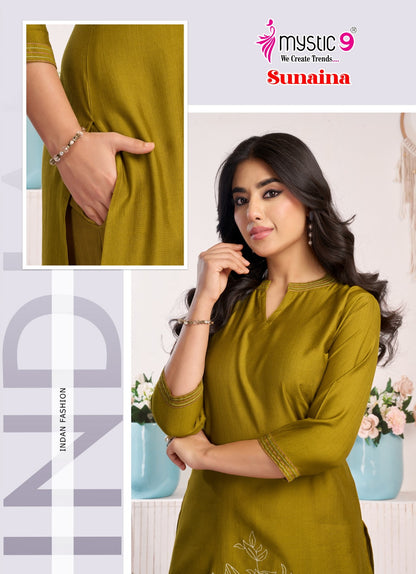 Sunaina Vol 1 Mystic 9 Vertican Co Ord Set Wholesale Rate