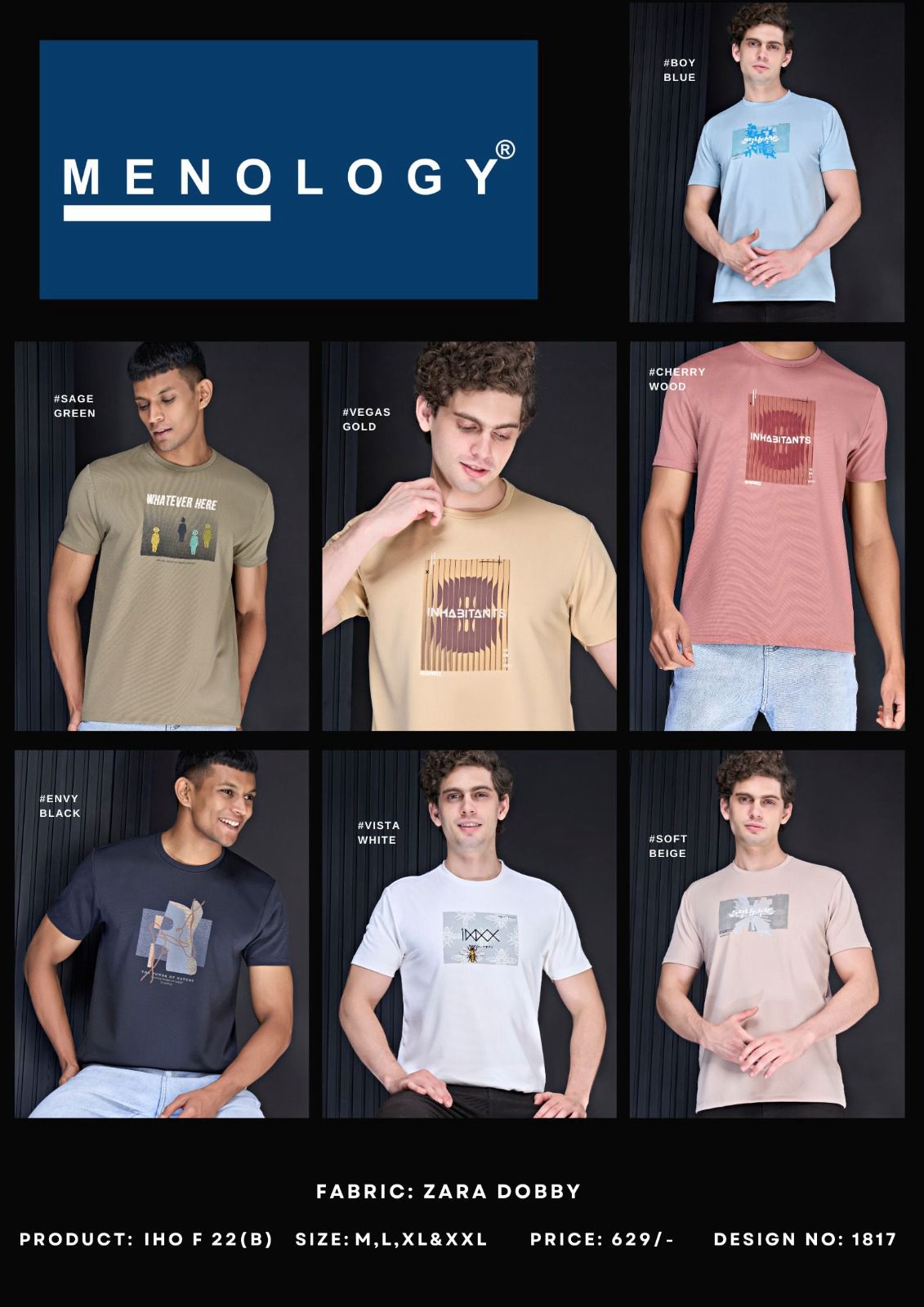 Sunburst Iho F 22 B Menology Zara Mens Tshirts Supplier India