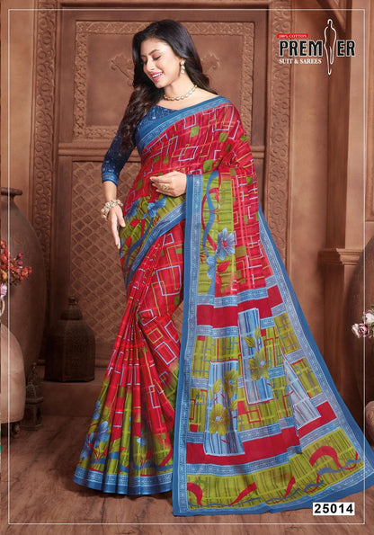 Suncity Vol 25 Premier Cotton Sarees Wholesaler