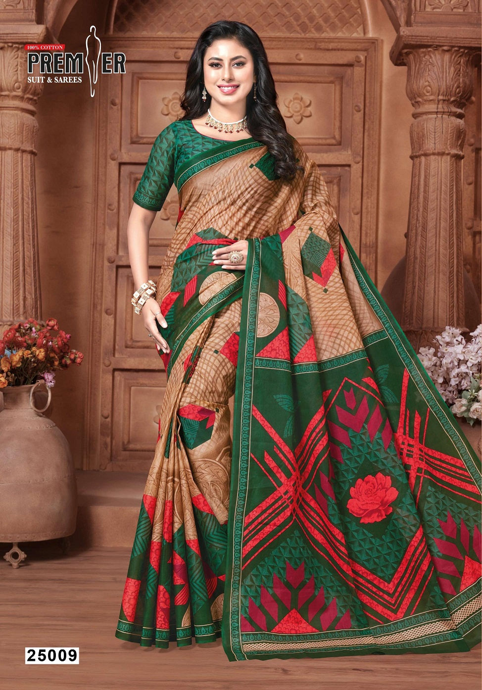 Suncity Vol 25 Premier Cotton Sarees Wholesaler