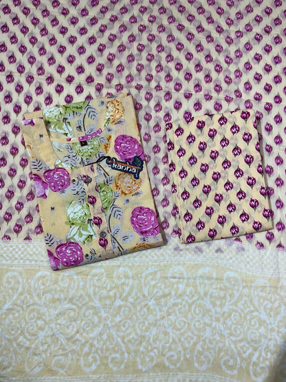 Sundari 220125 Kanha Readymade Cotton Pant Suits Wholesaler India