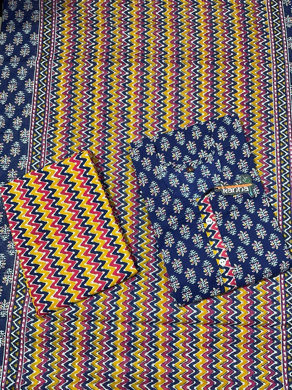 Sundari 220125 Kanha Readymade Cotton Pant Suits Wholesaler India