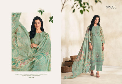 Sundari Simar Pure Lawn Pant Style Suits Exporter Gujarat