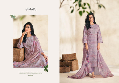 Sundari Simar Pure Lawn Pant Style Suits Exporter Gujarat