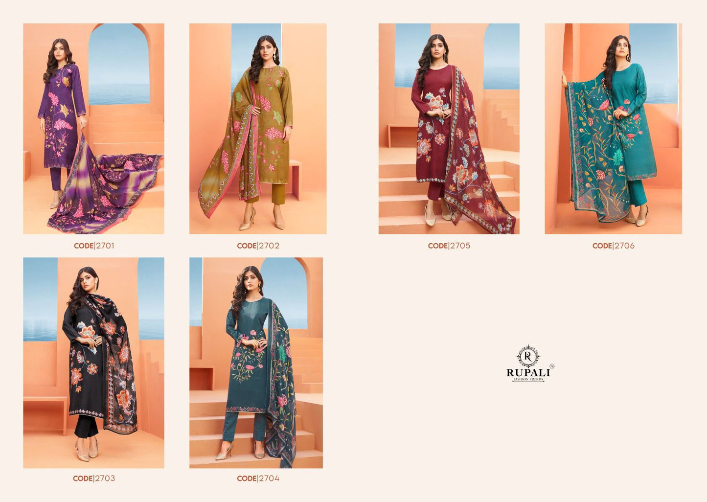 Sunday Shine Rupali Muslin Pant Style Suits