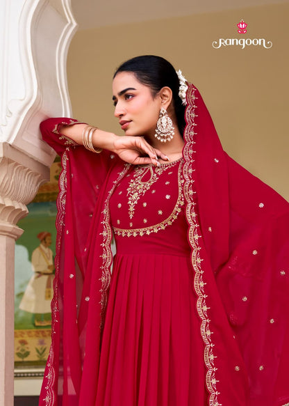 Sundha Vol 2 Rangoon Georgette Readymade Anarkali Suits Manufacturer