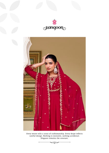 Sundha Vol 2 Rangoon Georgette Readymade Anarkali Suits Manufacturer