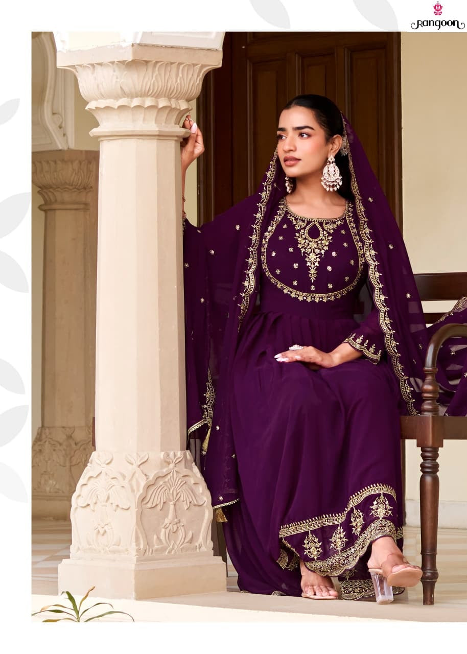 Sundha Vol 2 Rangoon Georgette Readymade Anarkali Suits Manufacturer