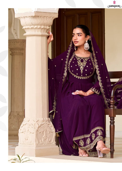 Sundha Vol 2 Rangoon Georgette Readymade Anarkali Suits Manufacturer
