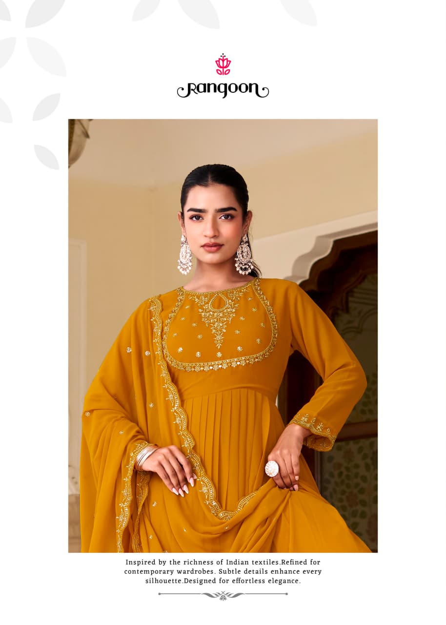Sundha Vol 2 Rangoon Georgette Readymade Anarkali Suits Manufacturer