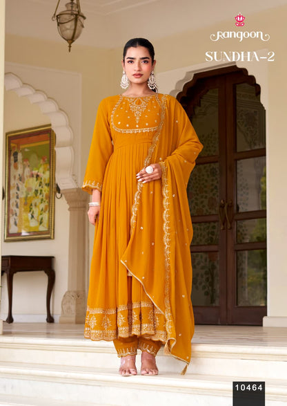 Sundha Vol 2 Rangoon Georgette Readymade Anarkali Suits Manufacturer