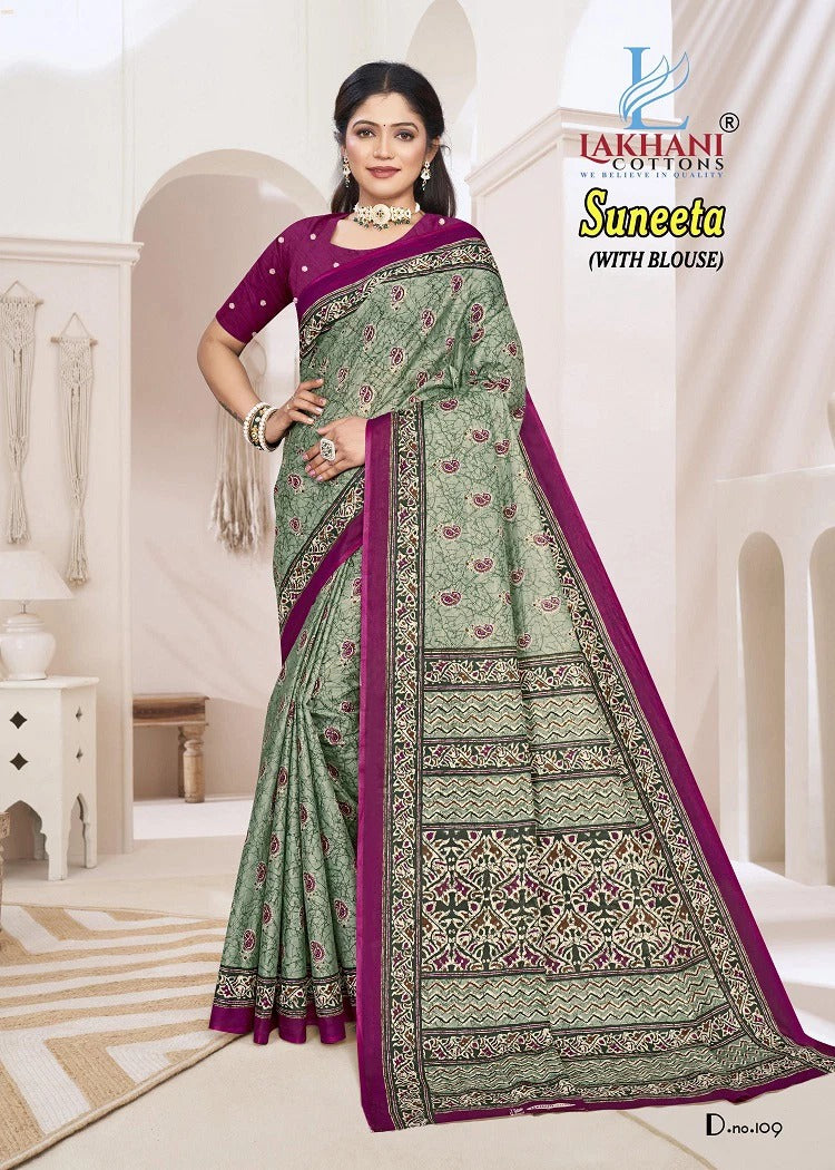 Suneeta Lakhani Cotton Sarees Manufacturer Gujarat