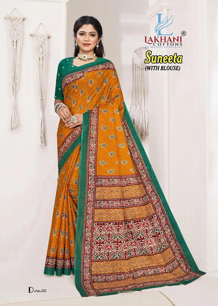 Suneeta Lakhani Cotton Sarees Manufacturer Gujarat