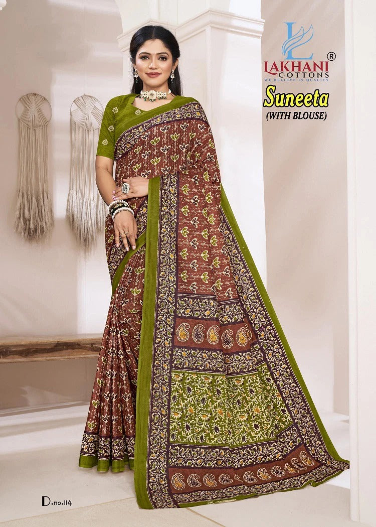 Suneeta Lakhani Cotton Sarees Manufacturer Gujarat