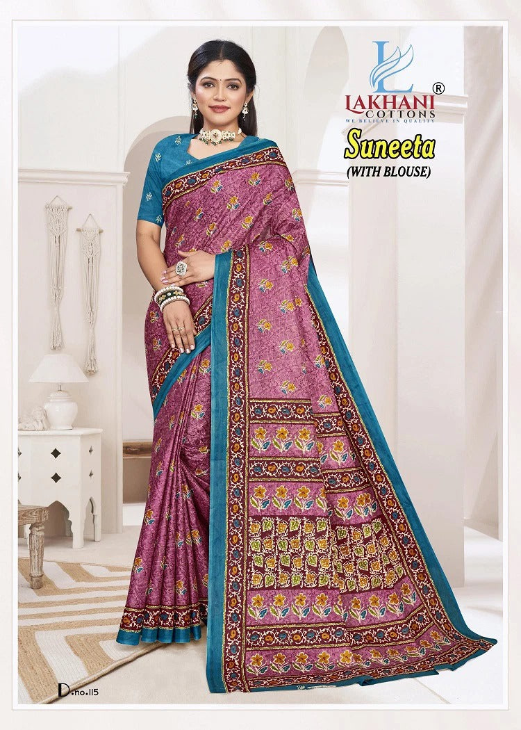 Suneeta Lakhani Cotton Sarees Manufacturer Gujarat
