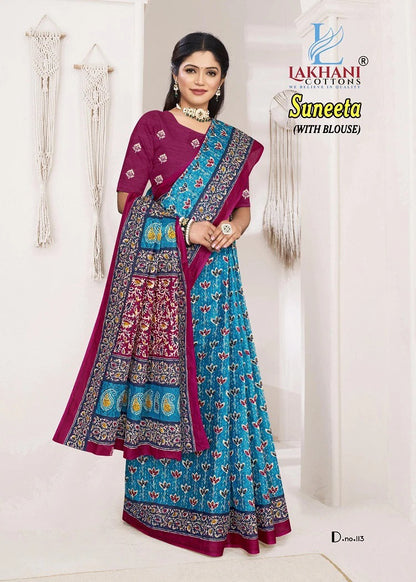 Suneeta Lakhani Cotton Sarees Manufacturer Gujarat