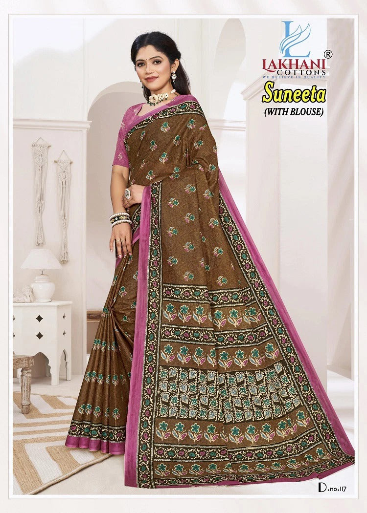 Suneeta Lakhani Cotton Sarees Manufacturer Gujarat