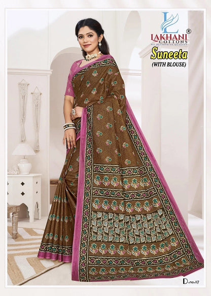 Suneeta Lakhani Cotton Sarees Manufacturer Gujarat