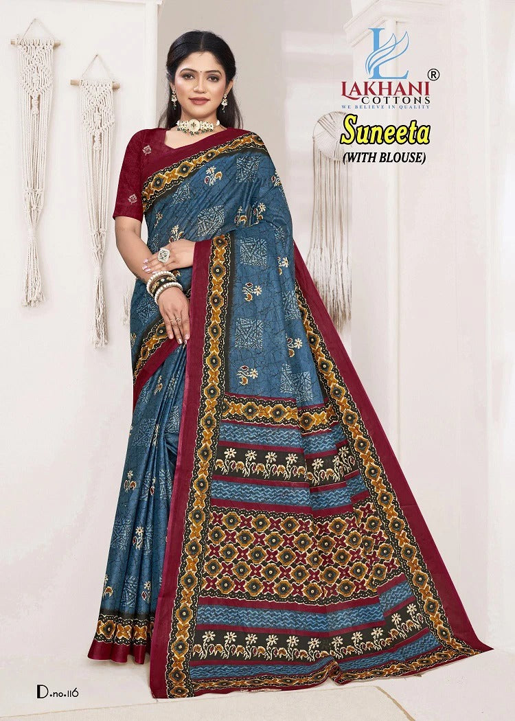 Suneeta Lakhani Cotton Sarees Manufacturer Gujarat