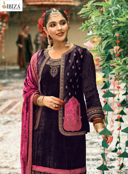 Suneherii Ibiza Viscose Velvet Suits Wholesale