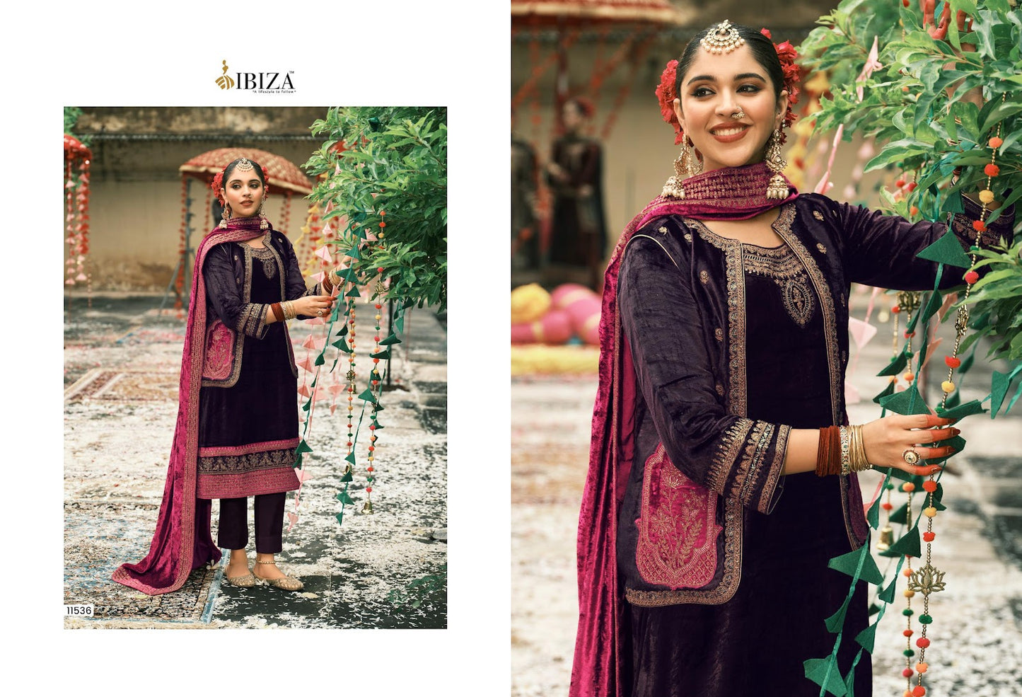 Suneherii Ibiza Viscose Velvet Suits Wholesale