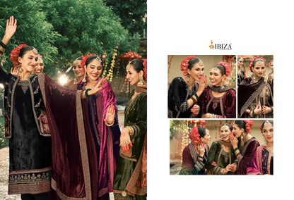 Suneherii Ibiza Viscose Velvet Suits Wholesale