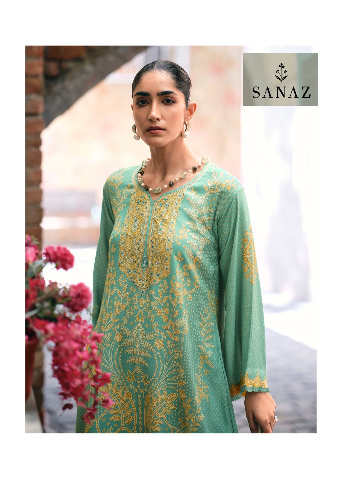 Sunehri Sanaz Viscose Pashmina Suits Manufacturer Ahmedabad