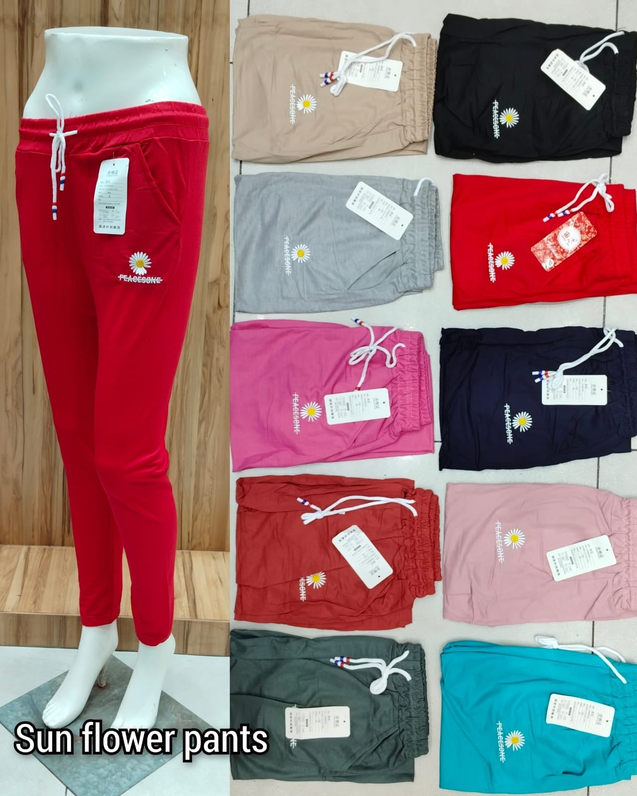 Sunflower Hanso Women Pants Exporter Gujarat
