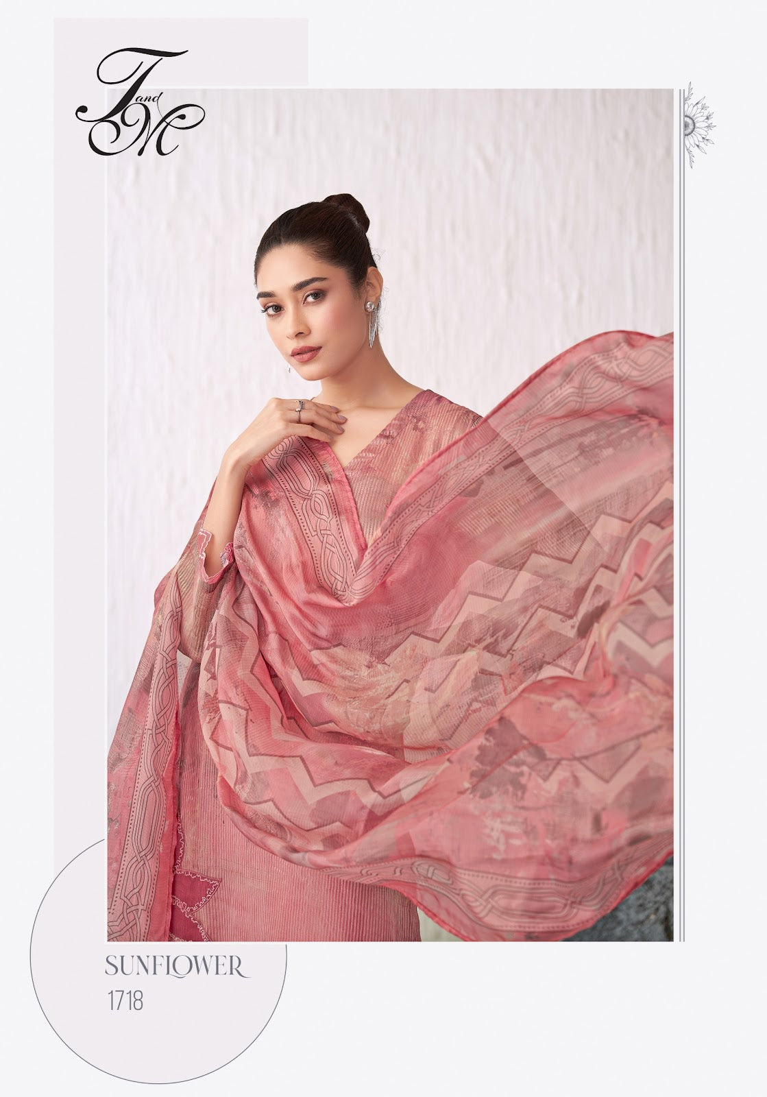 Sunflower Tm Pure Silk Pant Style Suits Supplier Gujarat