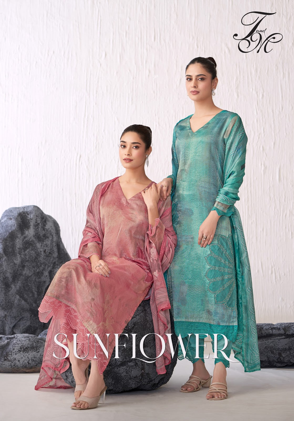 Sunflower Tm Pure Silk Pant Style Suits Supplier Gujarat