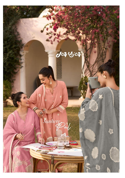 Sunhere Pal Jay Vijay Cotton Jacquard Pant Style Suits Manufacturer Gujarat