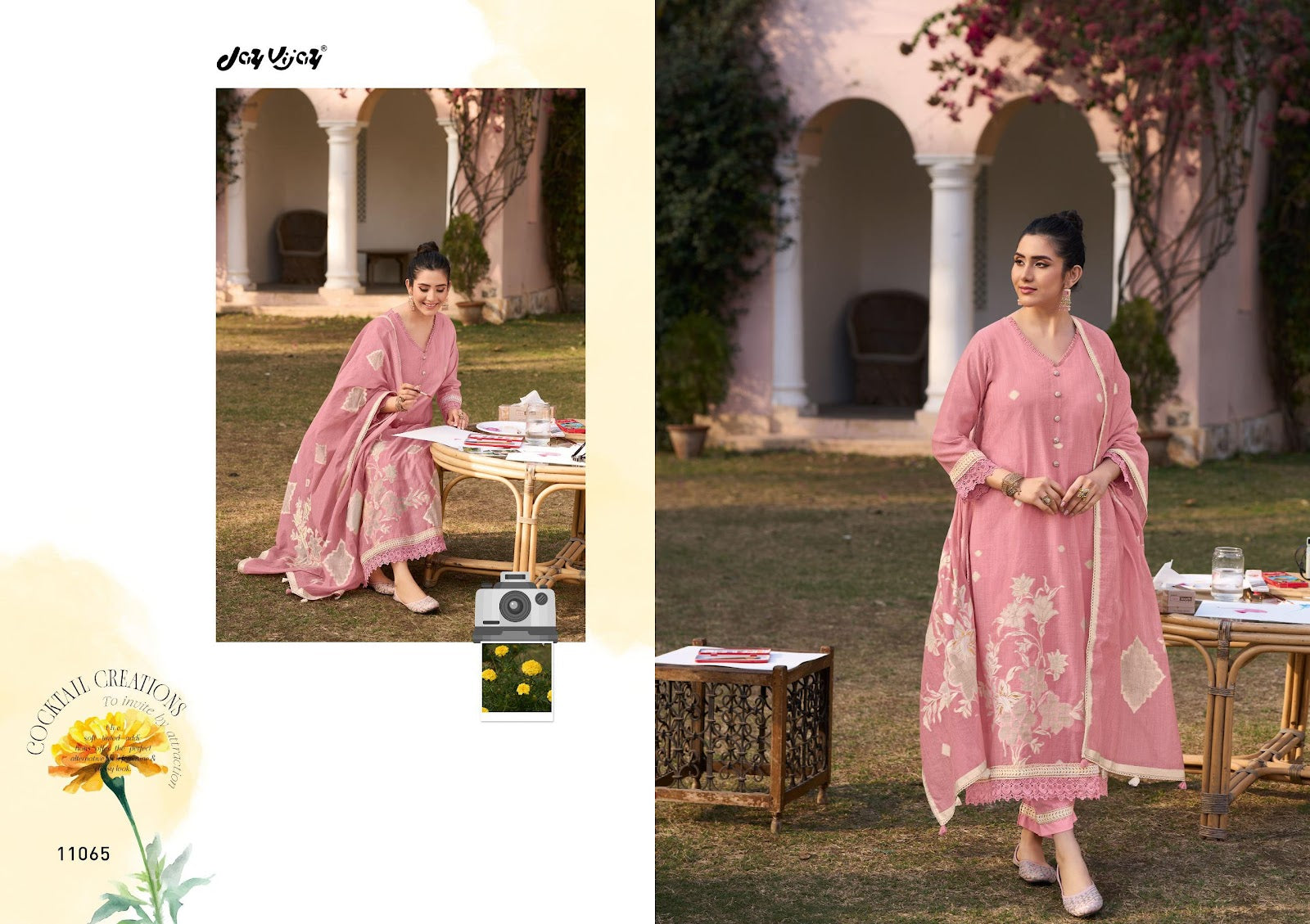 Sunhere Pal Jay Vijay Cotton Jacquard Pant Style Suits Manufacturer Gujarat