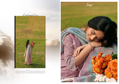 Sunheri Dhoop Jay Vijay Shai Chanderi Pant Style Suits Wholesale Rate