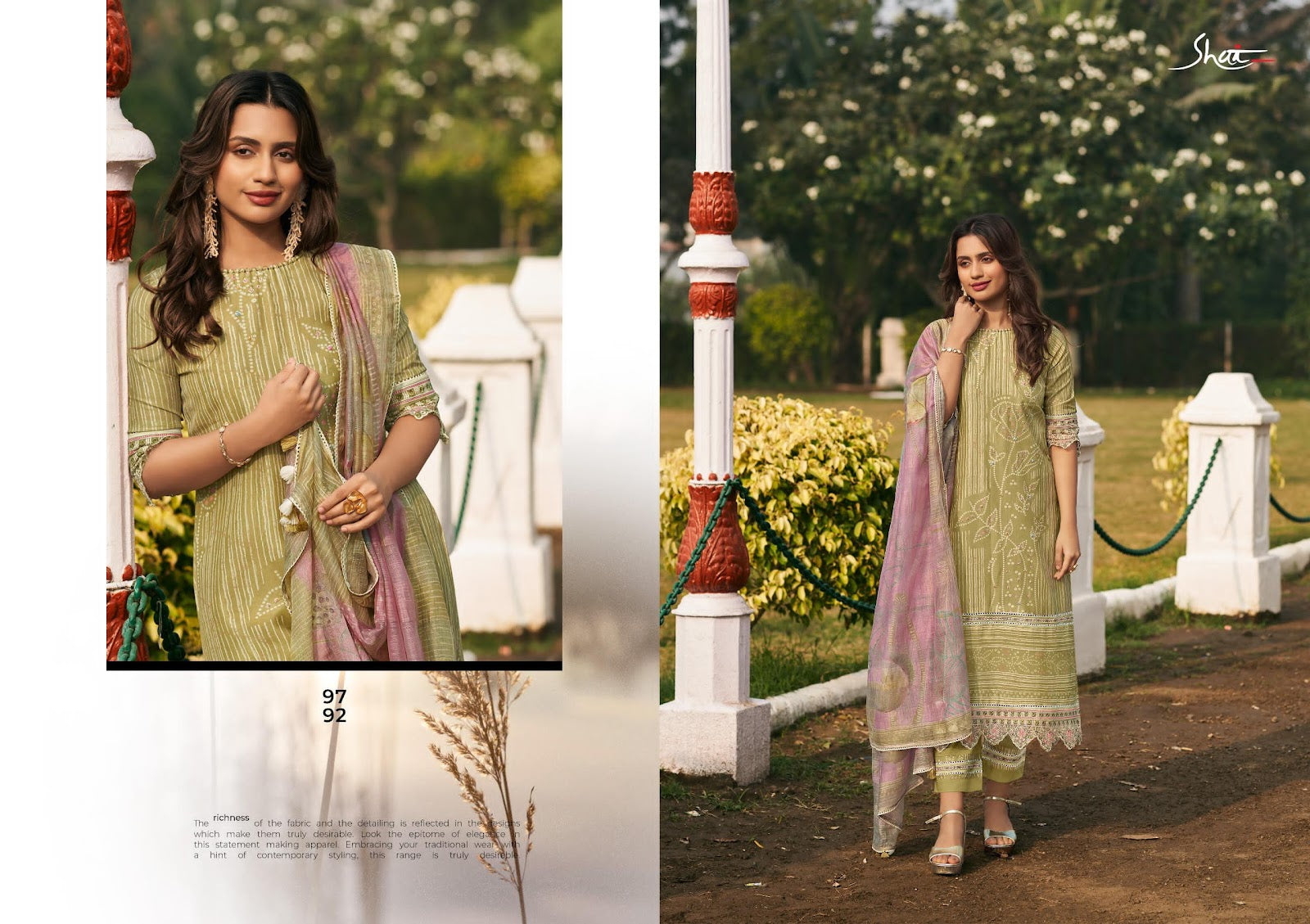 Sunheri Dhoop Jay Vijay Shai Chanderi Pant Style Suits Wholesale Rate
