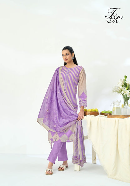 Sunheri Dhoop Tm Mal Chanderi Pant Style Suits Manufacturer Gujarat