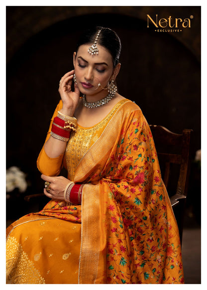 Sunidhi Netra Lakhnavi Plazzo Style Suits Wholesale Price